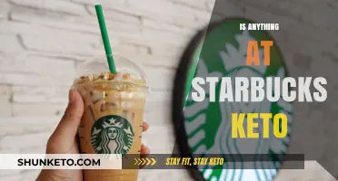 Sipping on Keto: Unveiling Starbucks' Low-Carb Delights