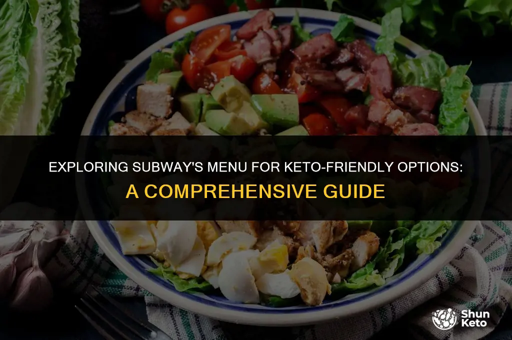 is anything at subway keto friendly