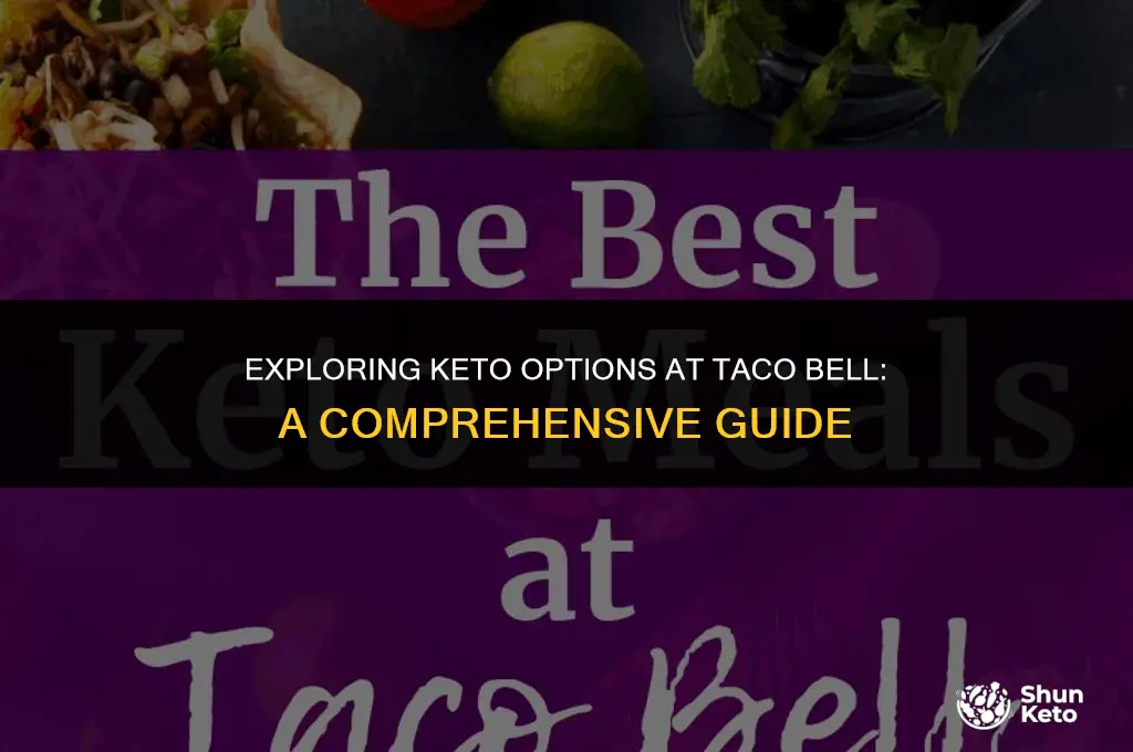 is anything at taco bell keto
