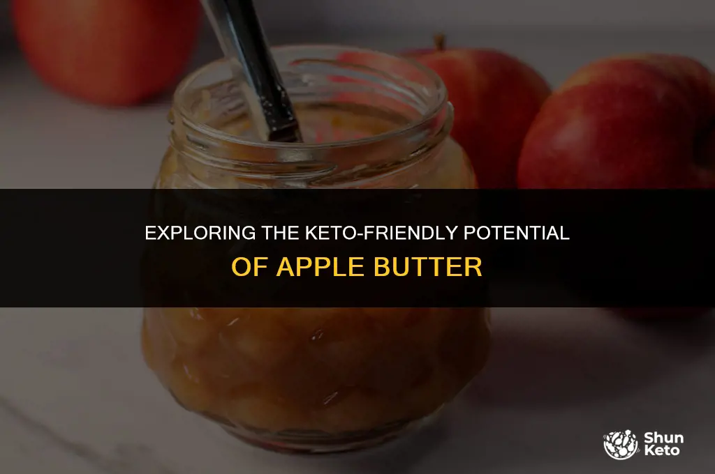 is apple butter keto