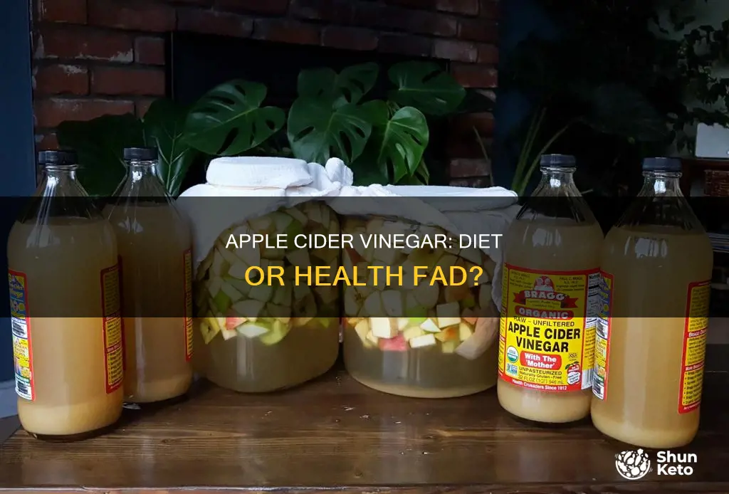 is apple cidar vinager the same as the diet kind