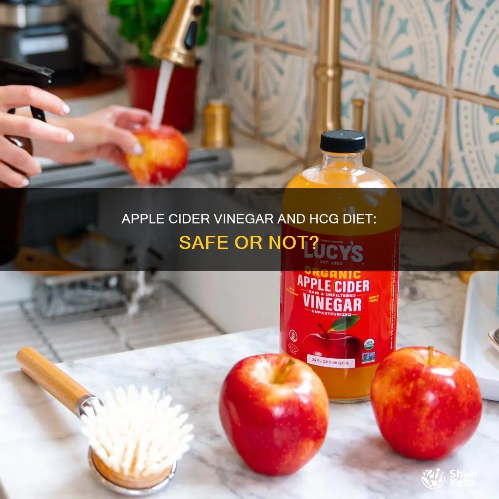is apple cider vinegar allowed on hcg diet