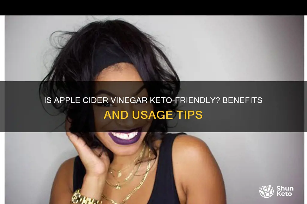 is apple cider vinegar keto