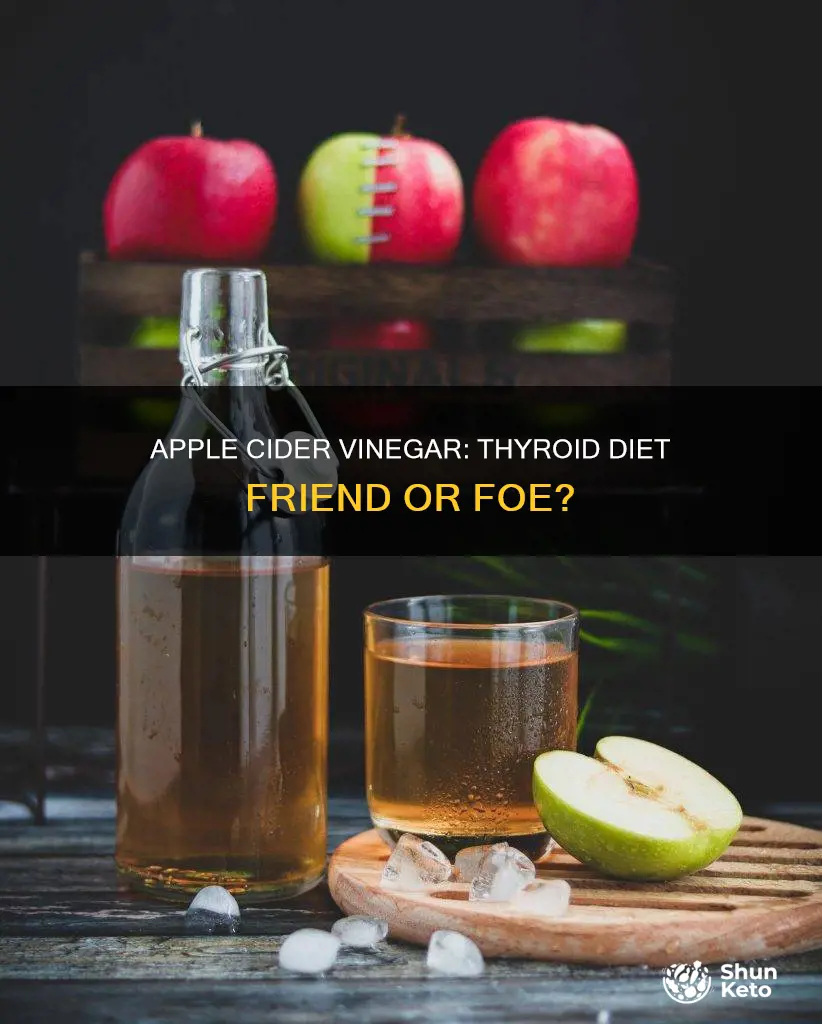 is apple cider vinegar safe diet for thyroid sufferes