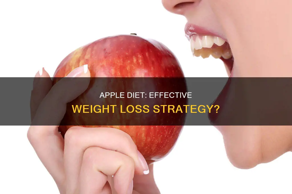 is apple diet effective