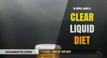 Apple Juice: Clear Liquid or Not?