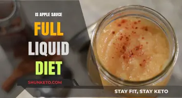 Applesauce: A Liquid Diet Superfood?