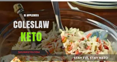 Crunchy Coleslaw at Applebee's: A Keto-Friendly Delight?