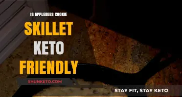 Decoding the Keto Compatibility of Applebee's Cookie Skillet