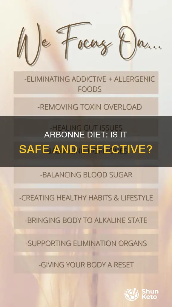 is arbonne diet safe