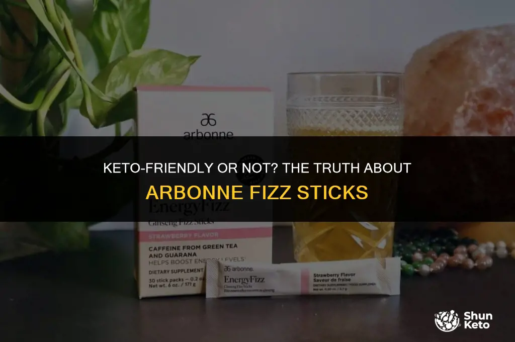 is arbonne fizz sticks keto