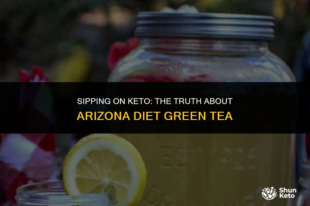 is arizona diet green tea keto friendly