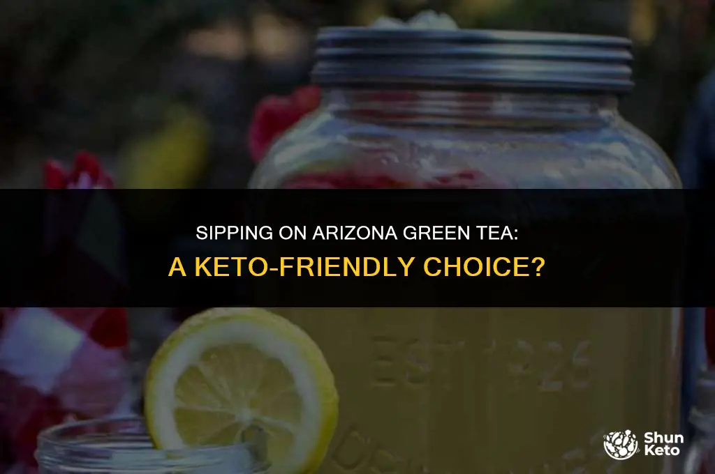 is arizona green tea keto
