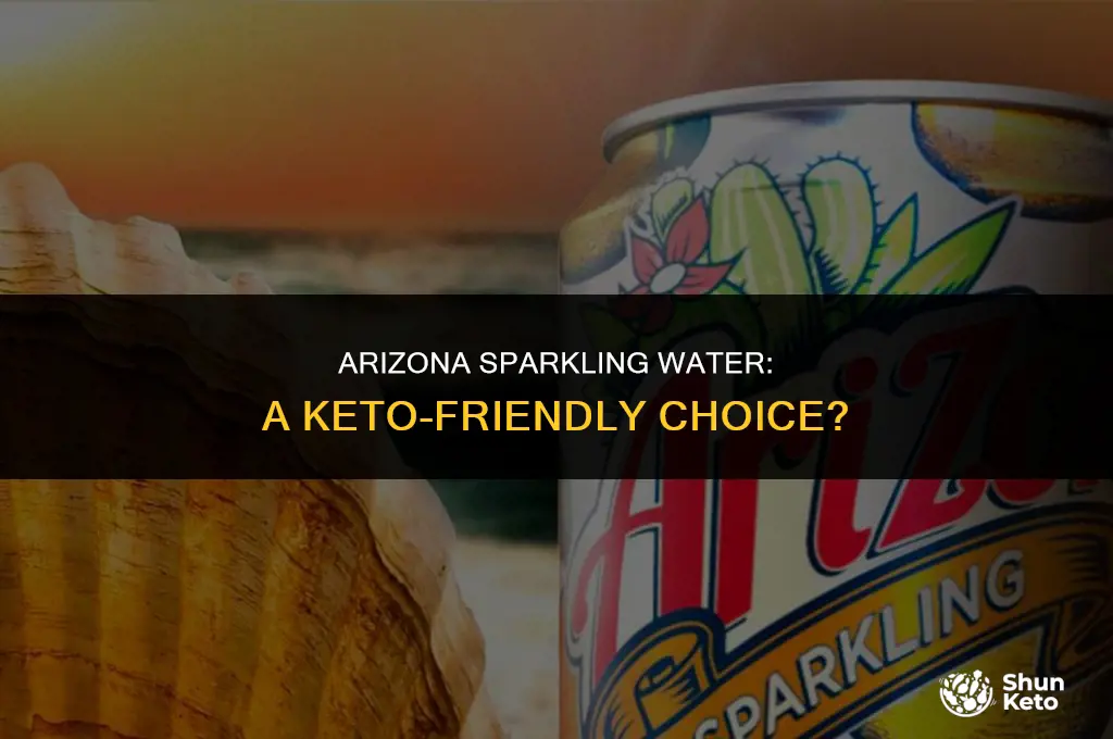 is arizona sparkling water keto friendly