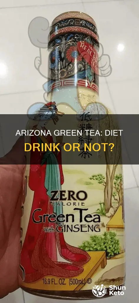is arizona zero calorie green tea considered a diet drink