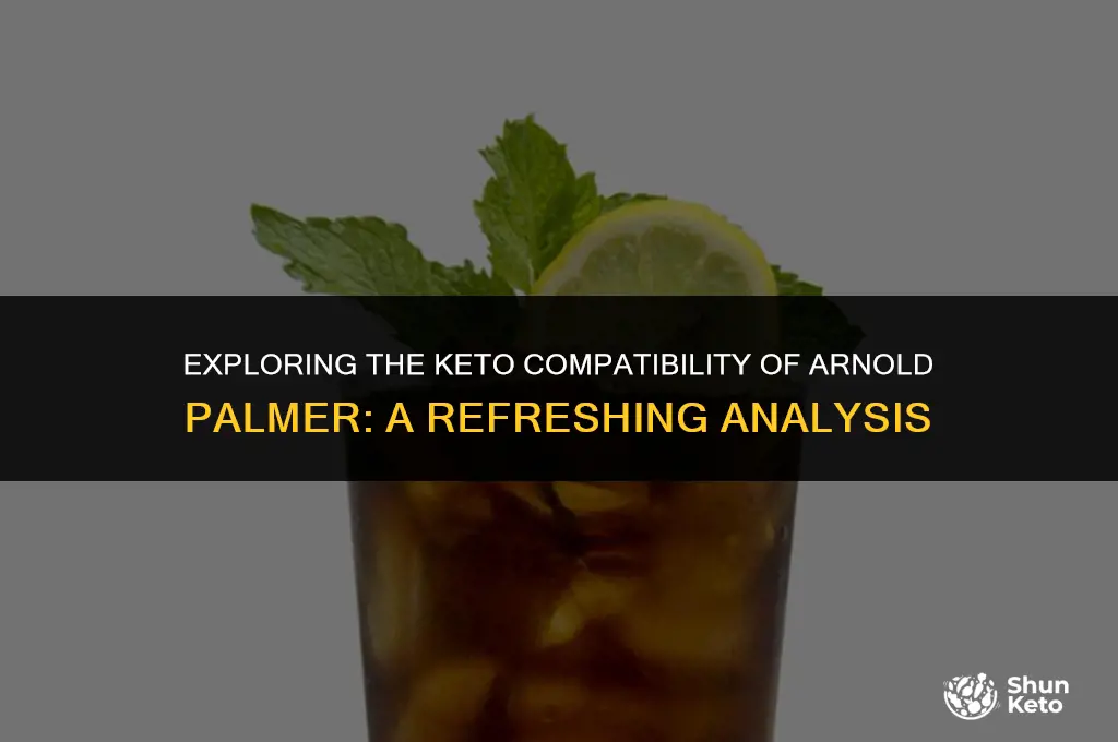 is arnold palmer keto friendly