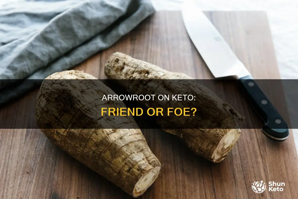 is arrowroot allowed on keto