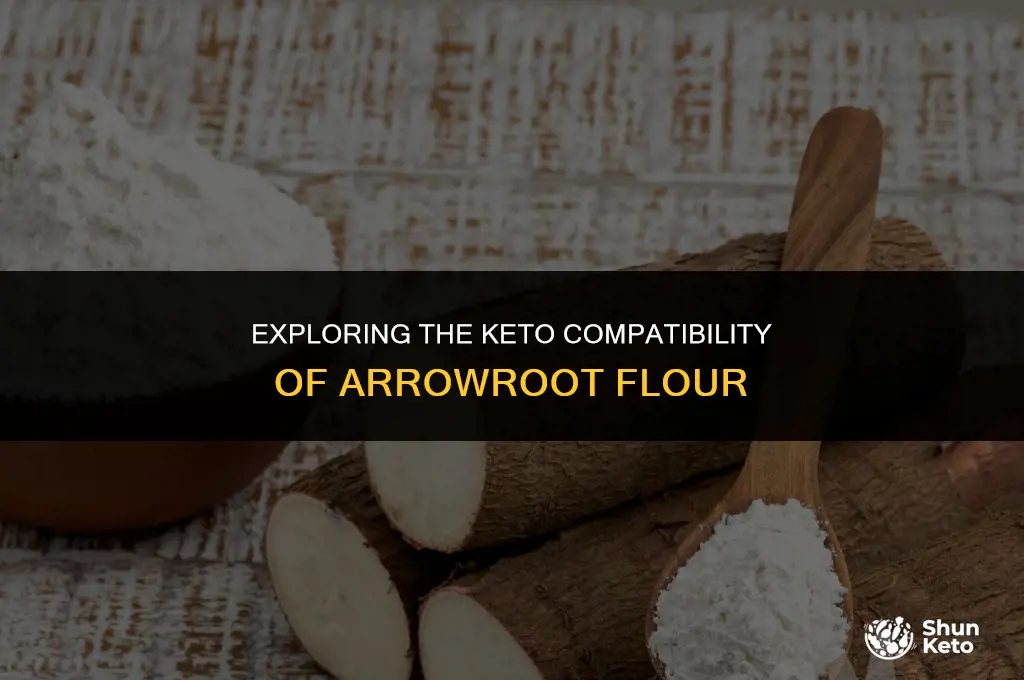 is arrowroot flour keto friendly