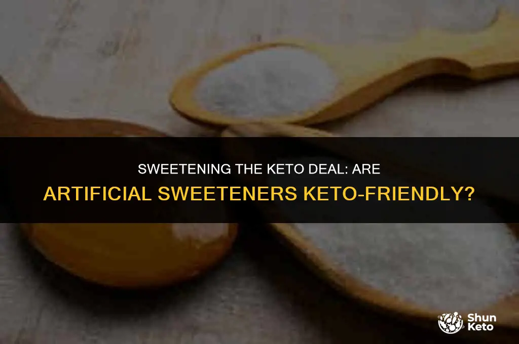 is artificial sweetener keto