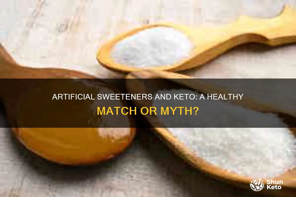 is artificial sweetener part of the keto diet