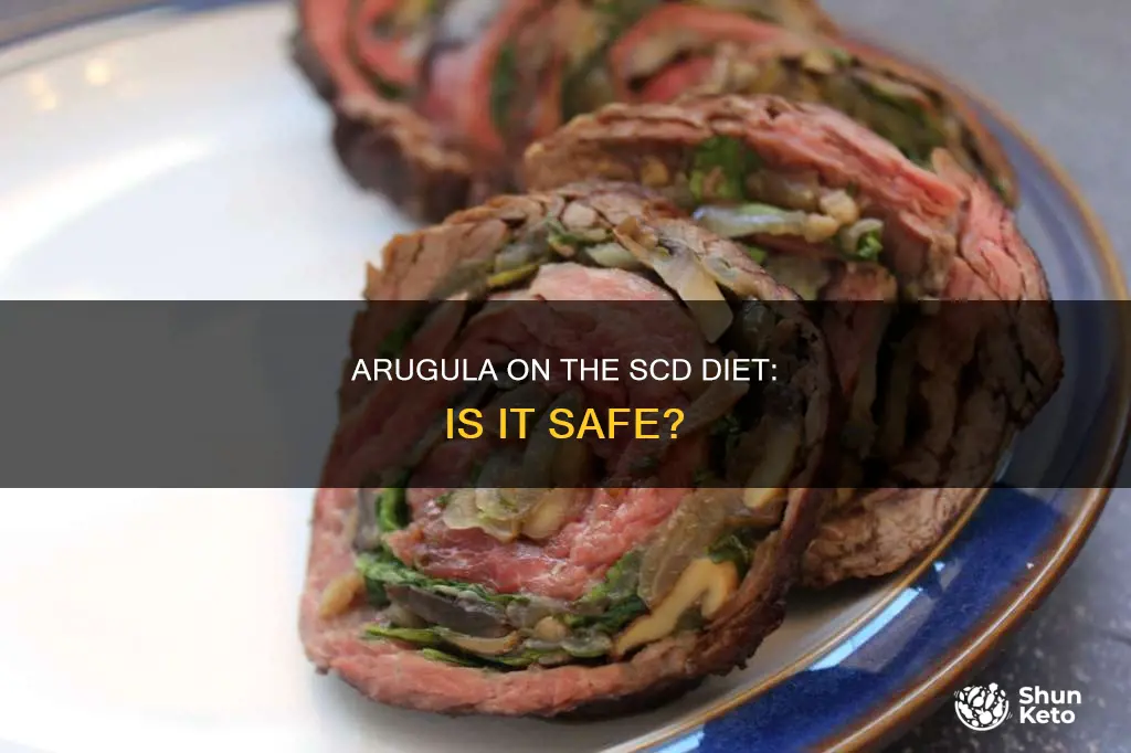 is arugula allowed on the scd diet