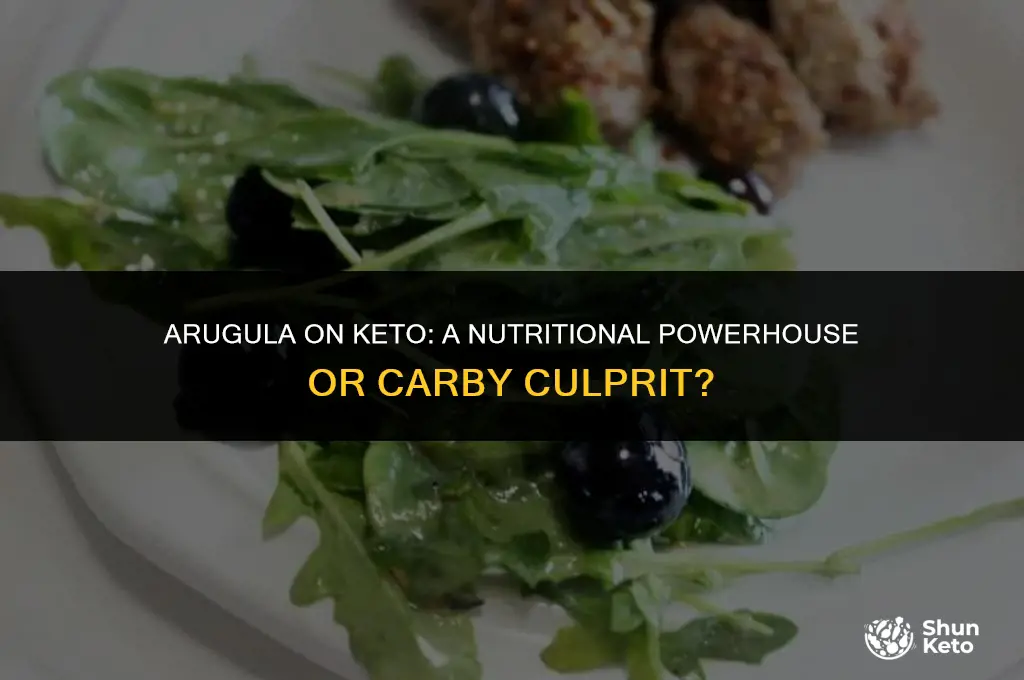 is arugula keto friendly