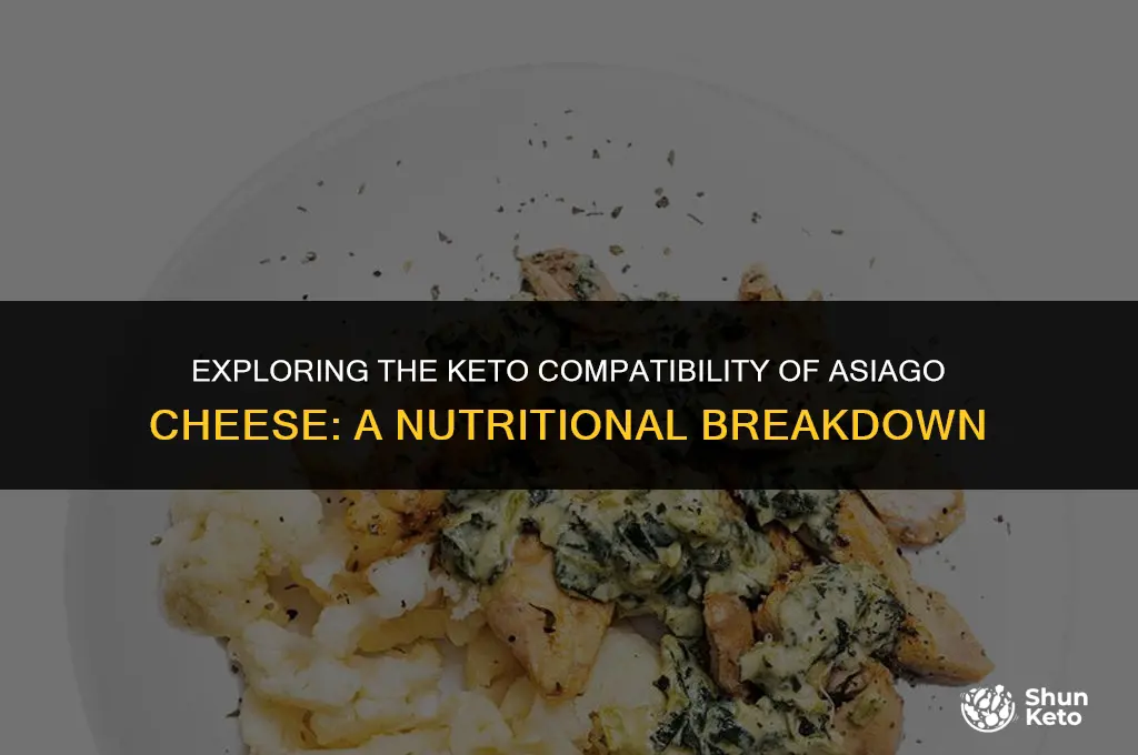 is asiago cheese keto friendly