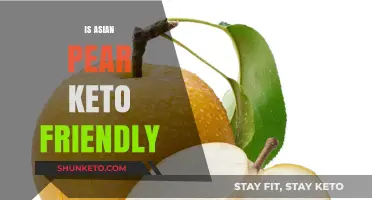 Exploring the Keto Compatibility of Asian Pears: A Nutritional Insight