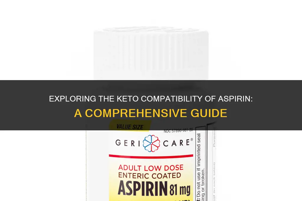 is aspirin keto friendly