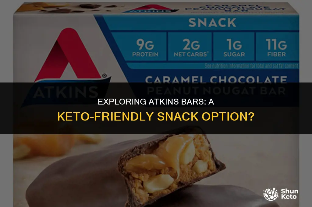 is atkins bar keto friendly