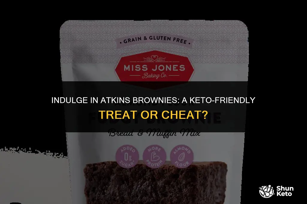 is atkins brownies keto friendly
