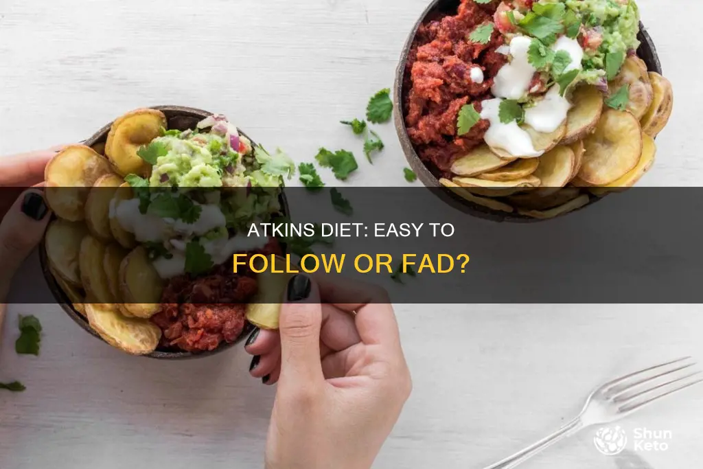 is atkins diet easy to follow