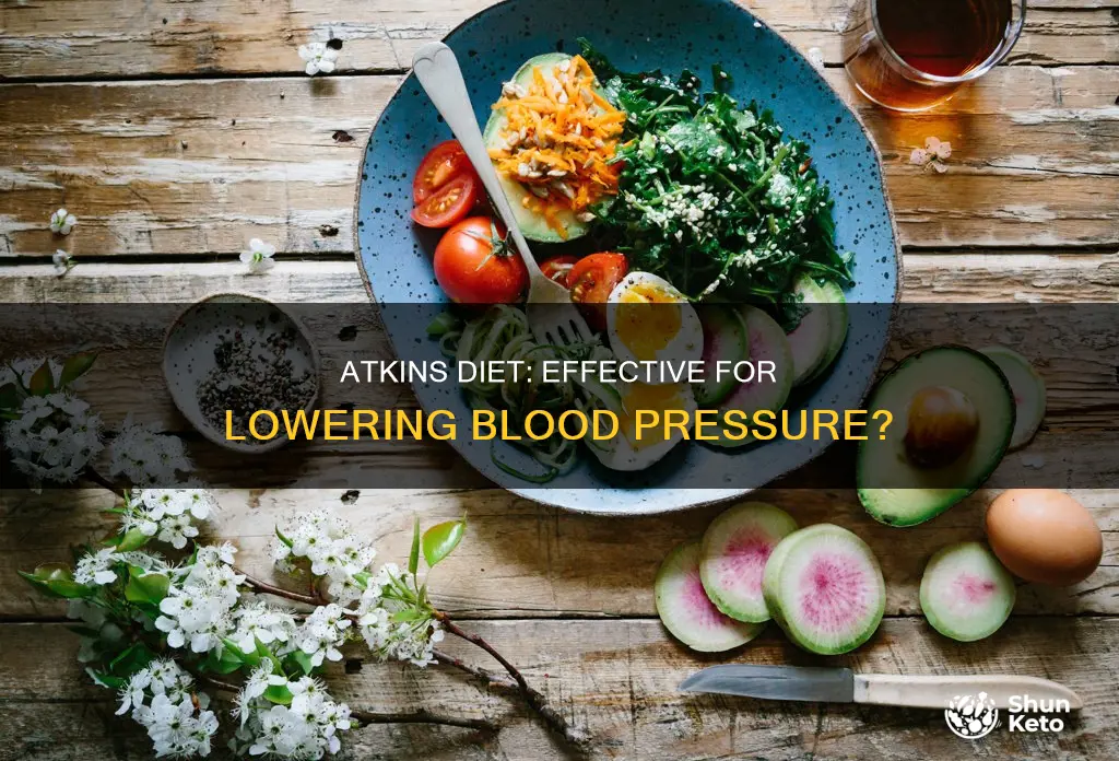 is atkins diet helpful for blood pressure