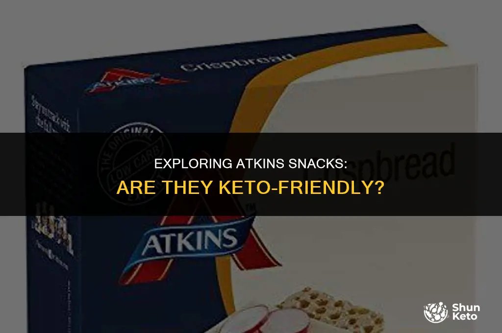 is atkins snacks keto