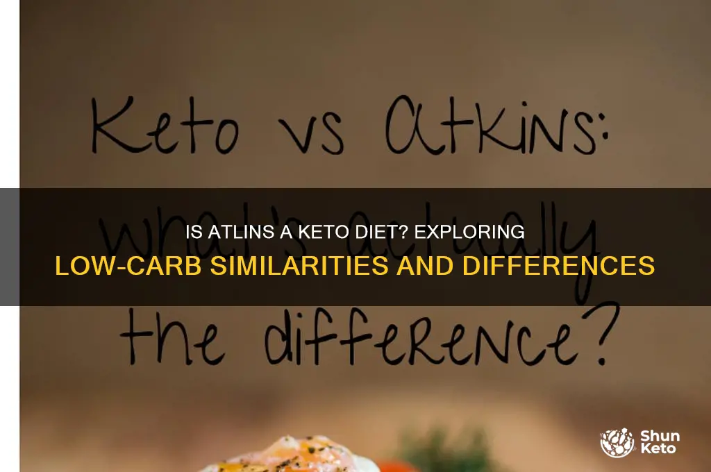 is atlins a keto diet