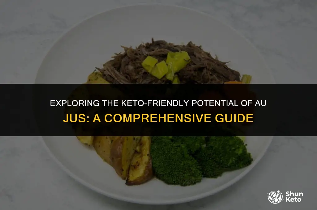 is au jous keto friendly