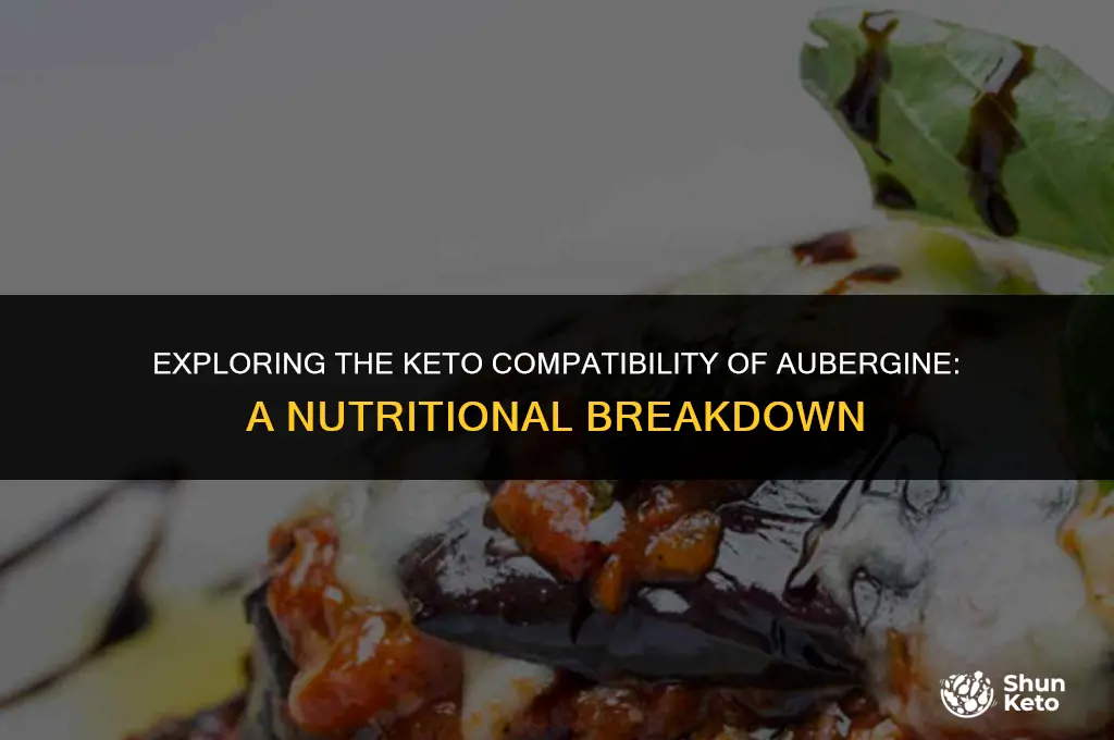 is aubergine keto friendly