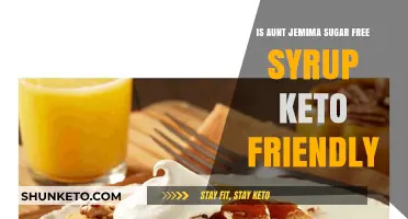 Exploring Aunt Jemima's Sugar-Free Syrup: A Keto-Friendly Option?