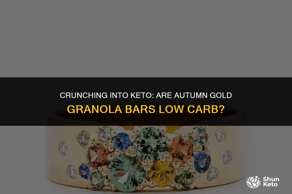 is autumn gold granola bars keto friendly