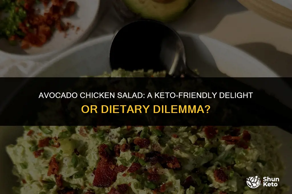 is avocado chicken salad keto friendly