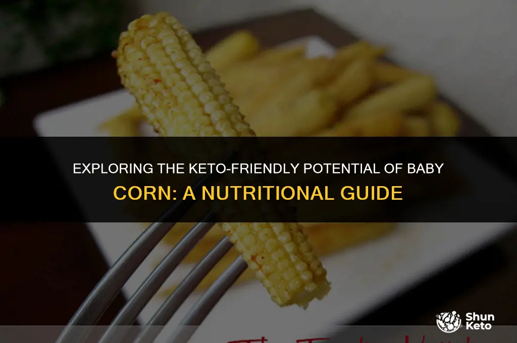 is baby corn keto