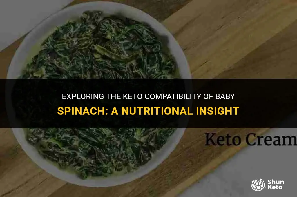 is baby spinach keto friendly