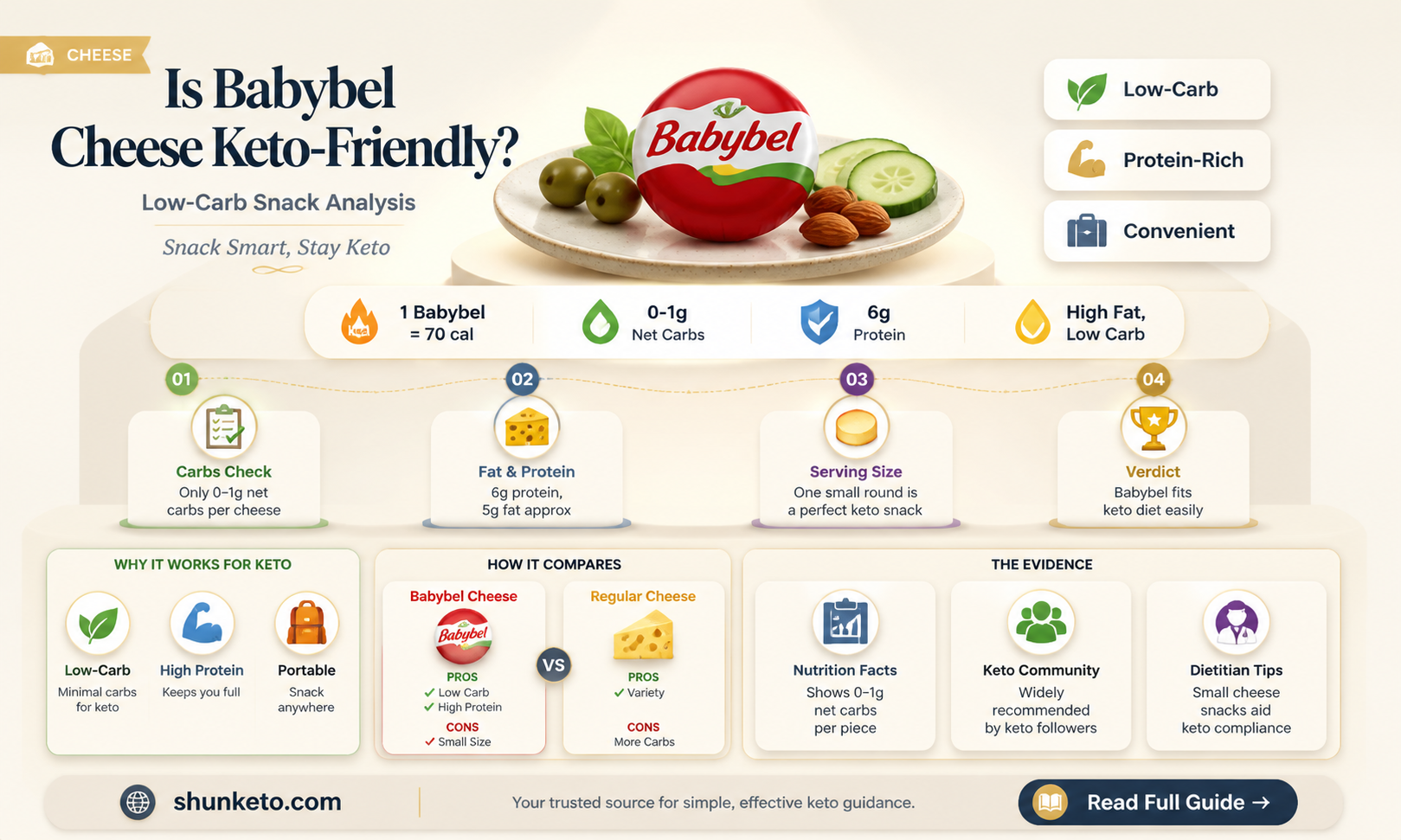 are babybel keto