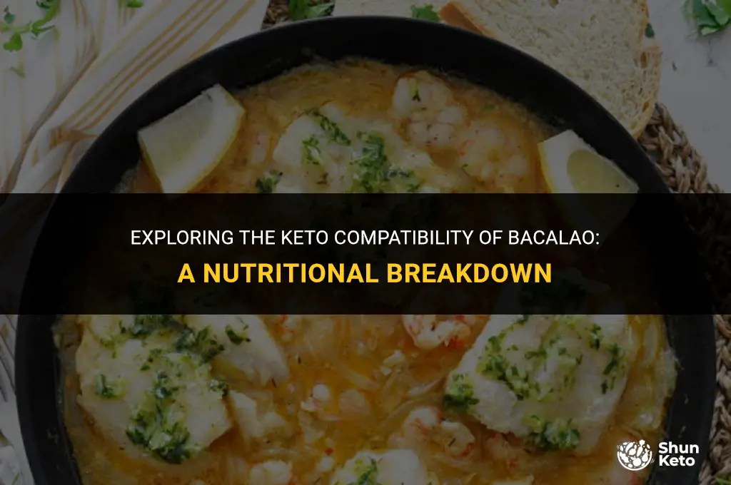 is bacalao keto friendly