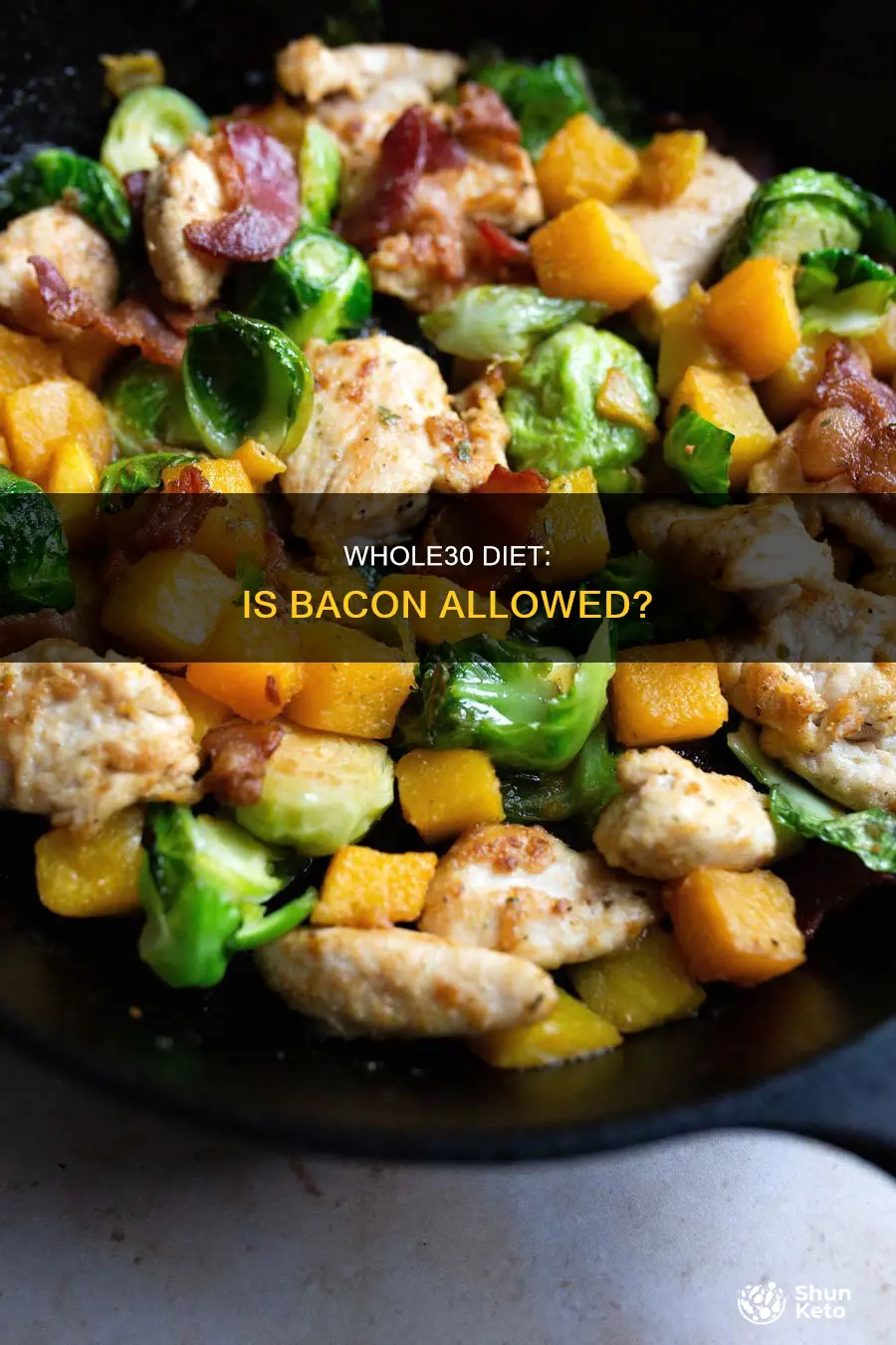 is bacon allowed on the whole30 diet