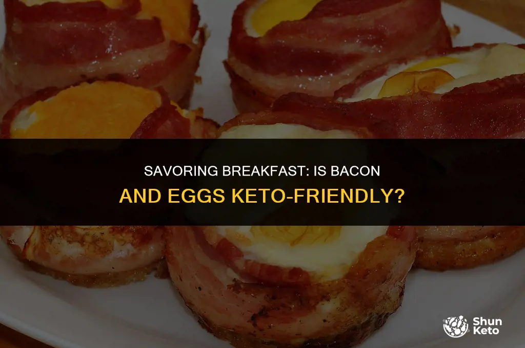 is bacon and eggs keto