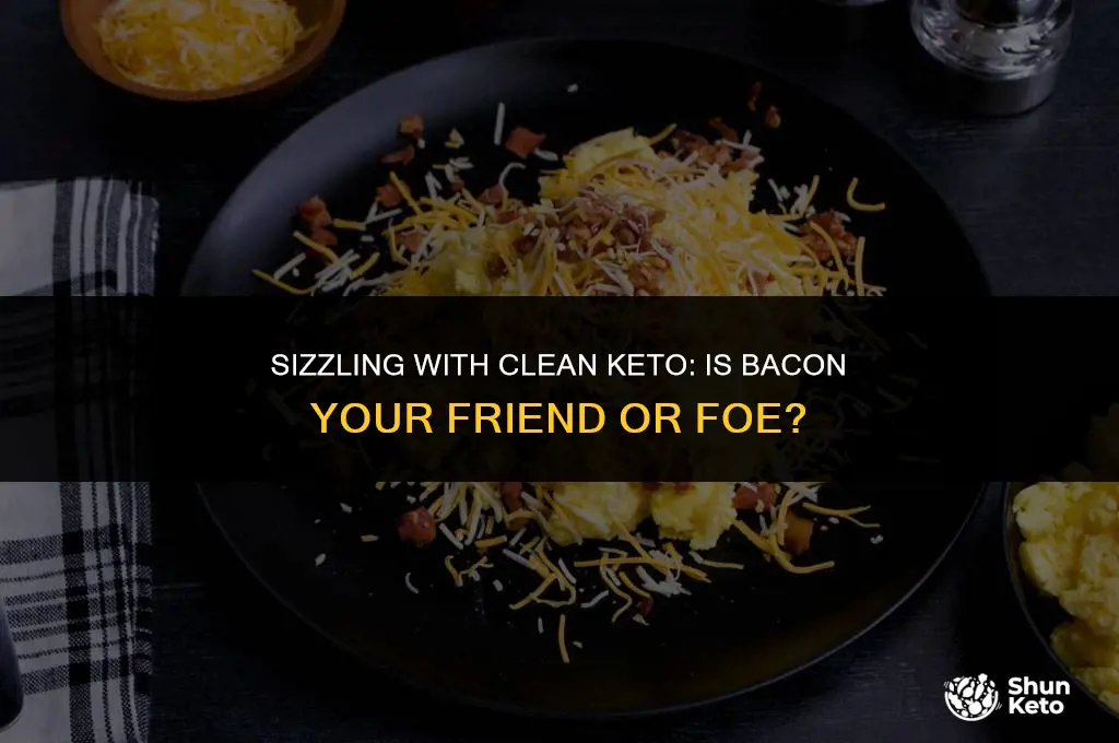 is bacon clean keto
