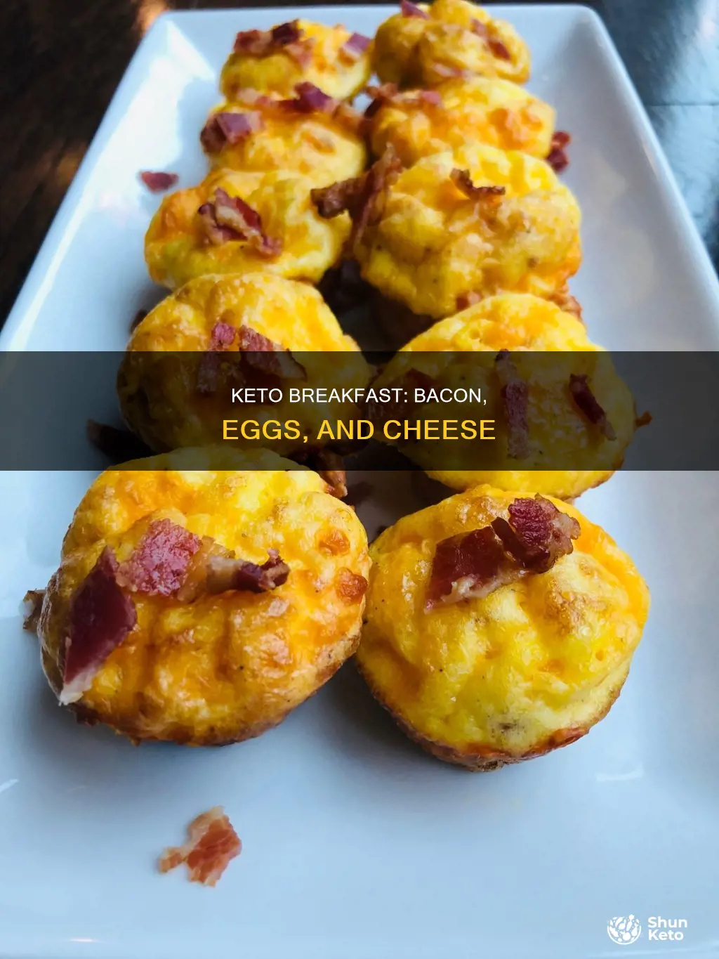 is bacon eggs and cheese keto