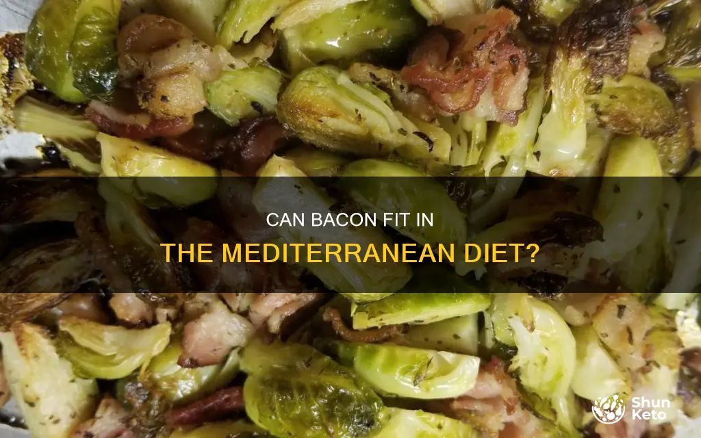 is bacon on the mediterranean diet