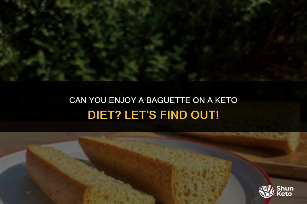 is baguette keto friendly